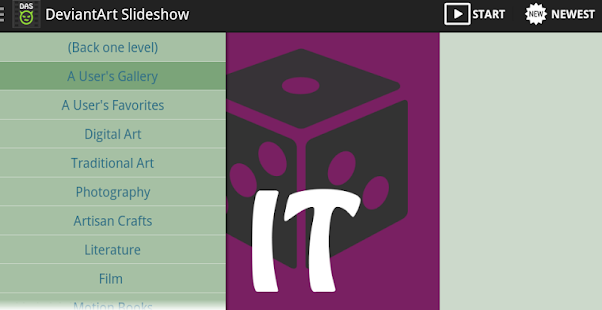 Free Slideshow for DeviantArt APK