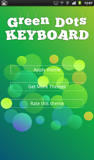 Green Dots Keyboard