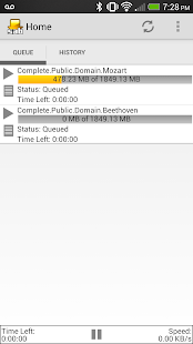 SABNZBDroid Screenshots 4