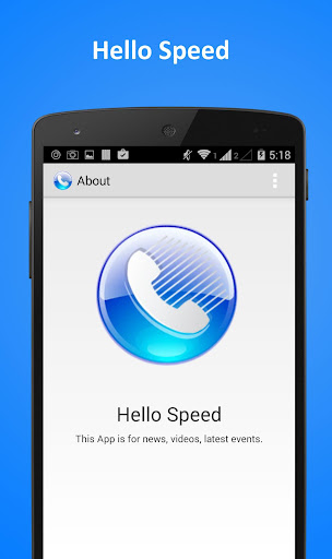 Hello Speed