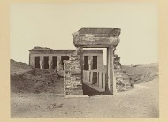 Restanten van het tempelcomplex van Dendera