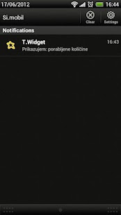 Free T.Widget - poraba za Tušmobil APK