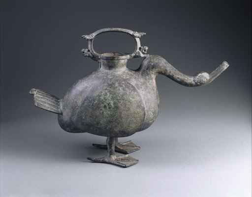 Wine Vessel (Zun) in the Form of a Goose