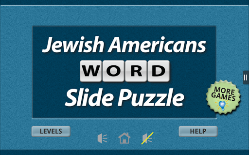 Jewish Americans Word Slide