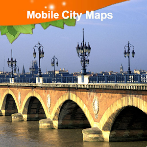 Bordeaux Street Map logo