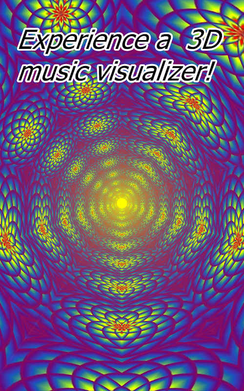 Android application Astral 3D Effects Visualizer screenshort