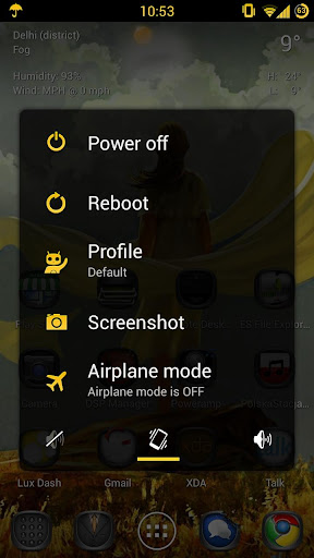 【免費個人化App】CM10.1/10 Theme Neon Yellow-APP點子