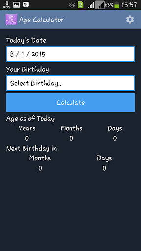 Age Calculator