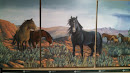Nevada Wild Horses Mural