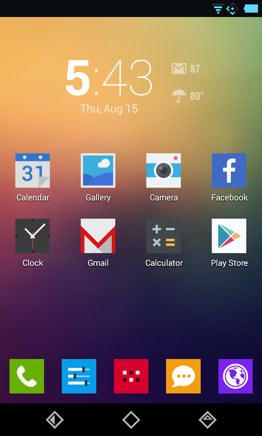 Minimal UI Go Apex Nova Theme - screenshot
