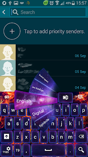 Download Galaxy Void Keyboard APK for Android