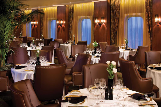 While sailing on Seven Seas Mariner, enjoy the classic steakhouse cuisine in the intimate Prime 7 dining room. Prime 7 is by reservation only (no extra charge).