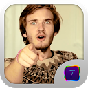 PewDiePie iOS7 Lockscreen mobile app icon