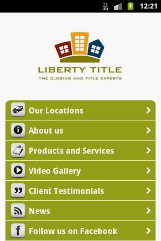 【免費生活App】Liberty Title-APP點子