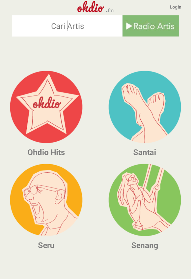 Ohdio.fm BETA - screenshot