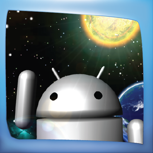 Live Wallpaper Android Silver LOGO-APP點子