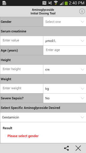 Aminoglycoside Calculator AU