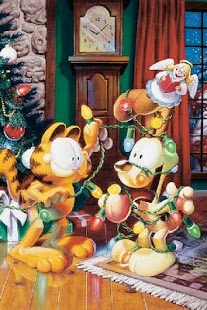 Garfield Holiday Tree Live WP