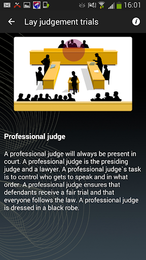 【免費生產應用App】Witness in Court-APP點子