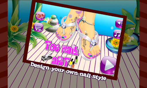 Toe Nail Art – Girls Game