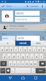 Texture Blue Xperien Theme poster 6