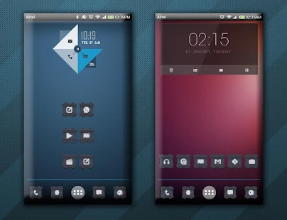 FILLES ICONS APEX/NOVA/ADW/GO - screenshot thumbnail