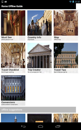 Rome Offline Travel Guide