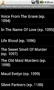 CBS Radio Mystery Theater V.22 Screenshots 7