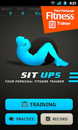 Abs Sit Ups Workout poster 1