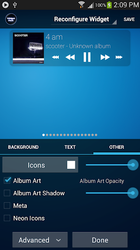 【免費音樂App】Poweramp Standard Widget Pack-APP點子