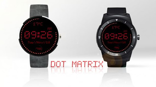 【免費個人化App】Dot Matrix Wear Face Moto 360-APP點子