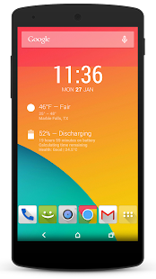 Lux - Apex, Nova, ADW Icons - screenshot thumbnail