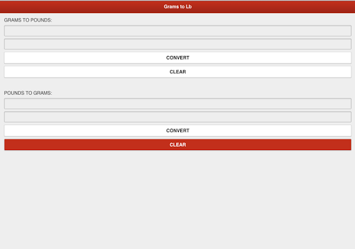 Grams to Pounds Calculator