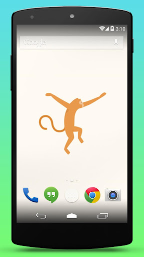 Monkey Swinging Live Wallpaper