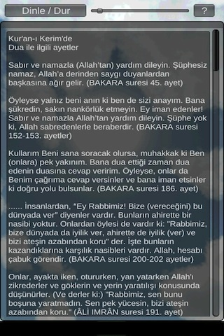 Kur'an-ı Kerim'de DUA