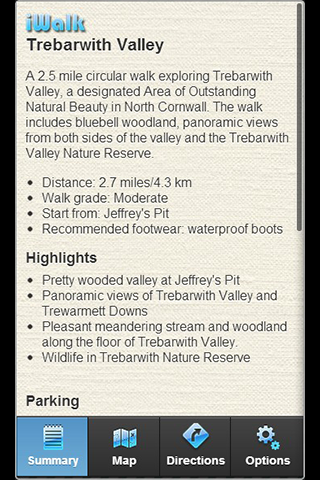 iWalk Trebarwith Valley