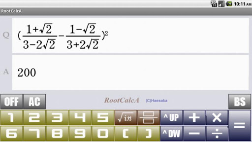 【免費教育App】RootCalcA-APP點子
