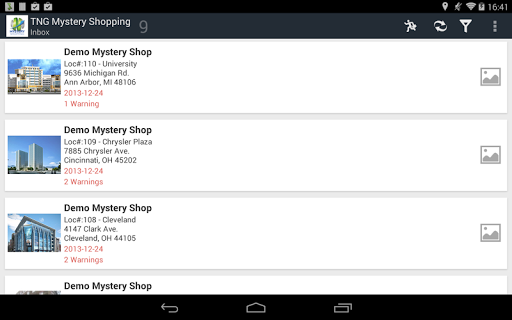 TNG Mystery Shopping