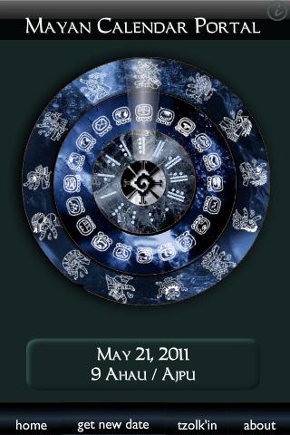 Android application MCP Mayan Tzolkin screenshort
