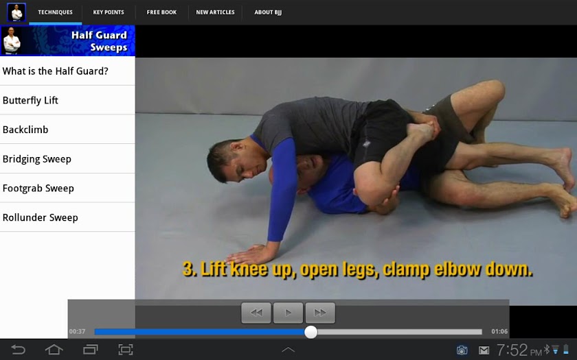 Guard Sweeps Screen 2