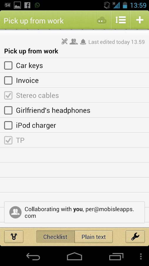 MobisleNotes Android