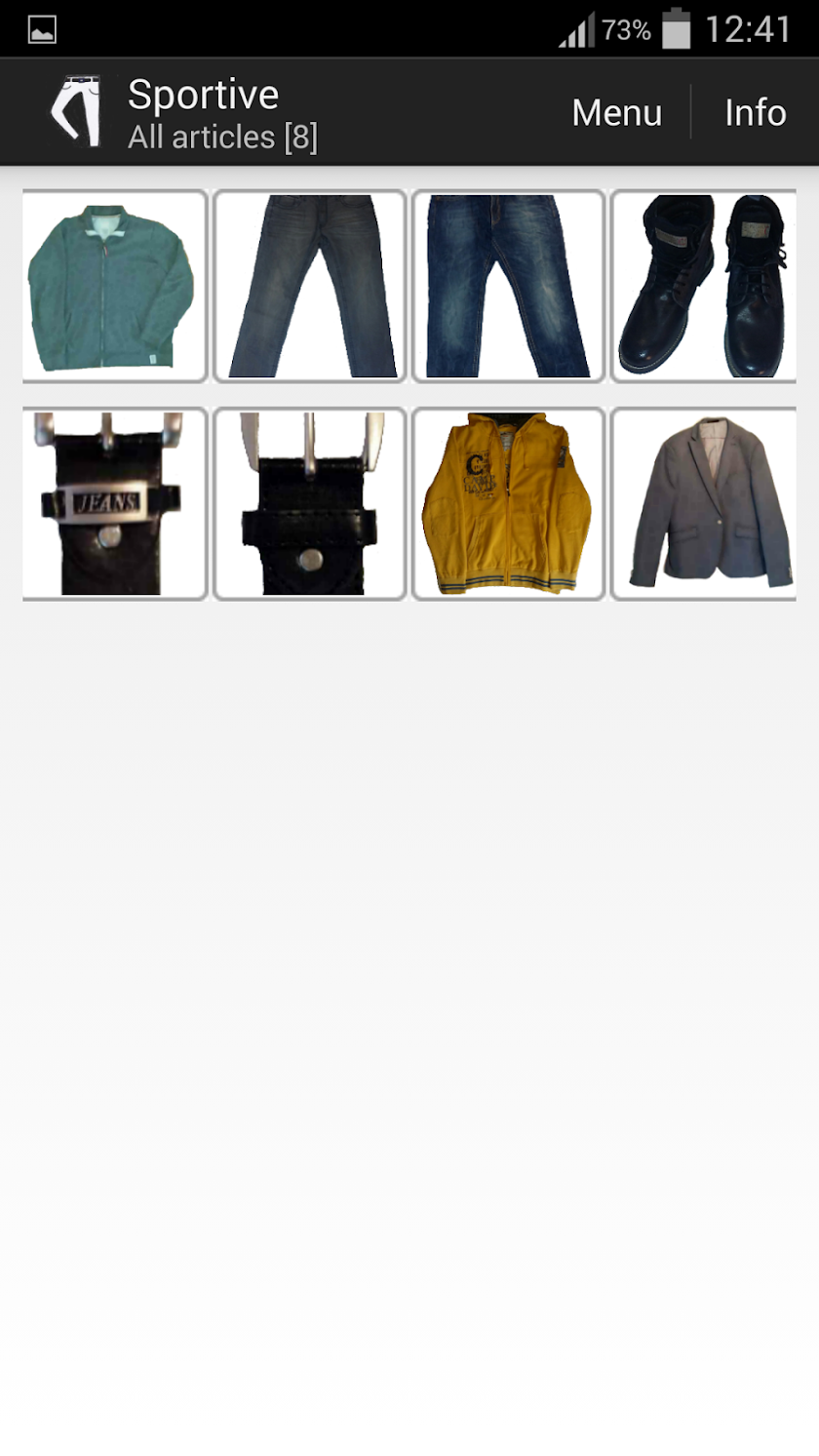 MyOutfit Screen 2