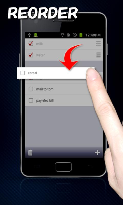 Simplest Checklist(check list) Screen 2