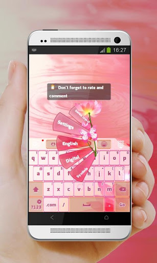 【免費個人化App】粉紅幻想 GO Keyboard-APP點子