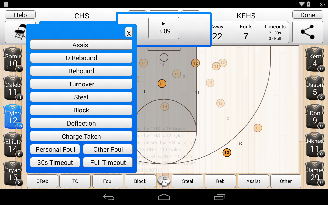 Basketball Stat Tracker Android Apps on Google Play