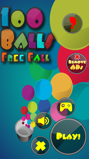 100 Balls Free Fall