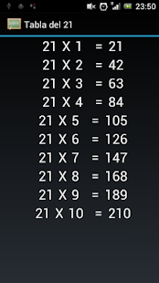 Multiplication Tables Pro Screenshots 1