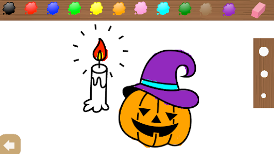 How to install Halloween coloring book 1.1 mod apk for bluestacks