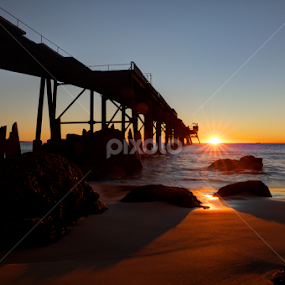 Warmth of a Winters morning light by Cheryl Waring - Landscapes Sunsets & Sunrises