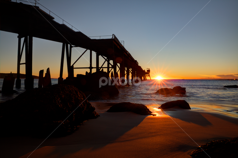 Warmth of a Winters morning light by Cheryl Waring - Landscapes Sunsets & Sunrises
